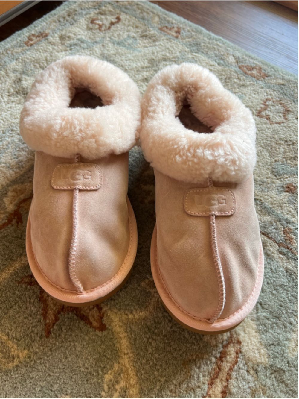 Women's UGG Tazzette Slippers in Light Pink 9 - Picture 6 of 9